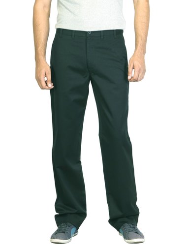 Scullers Men Black Trousers