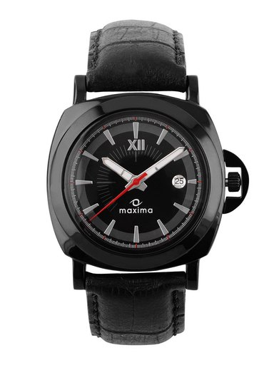 Maxima Attivo Men Black Dial Watch