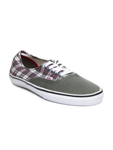 Vans Men Grey Authentic Casual Shoes