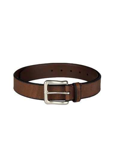 Fossil Men Brown Justin Belt