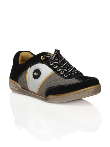 ID Men Black & Grey Shoes