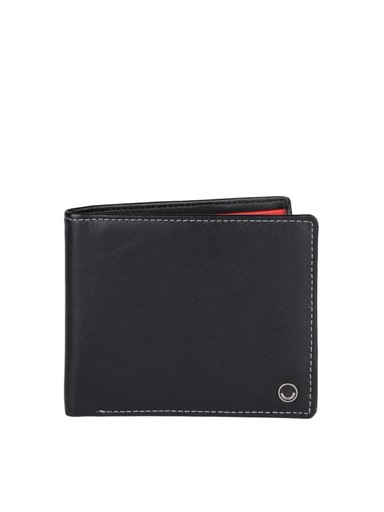 Provogue Men Black Leather Wallet