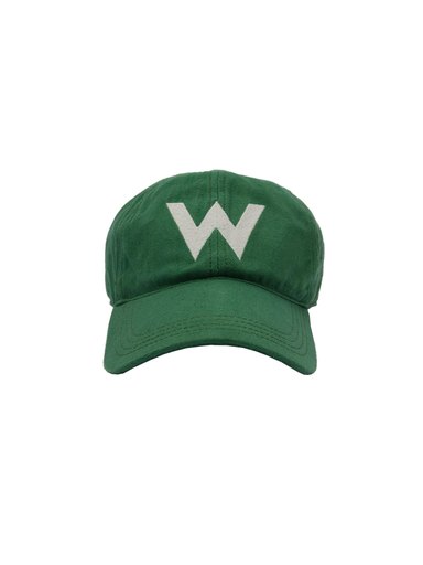 Wrangler Men Green Canvas Cap