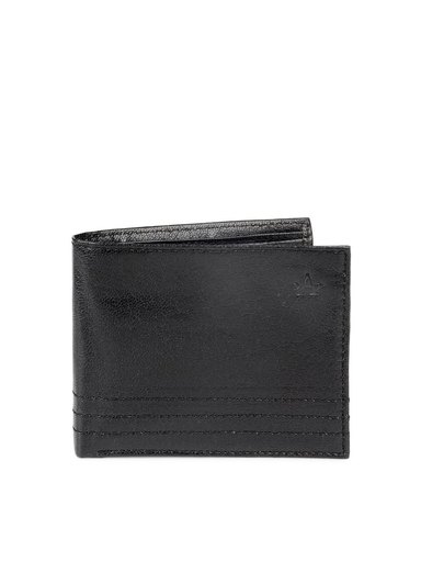 Arrow Men Black Wallet