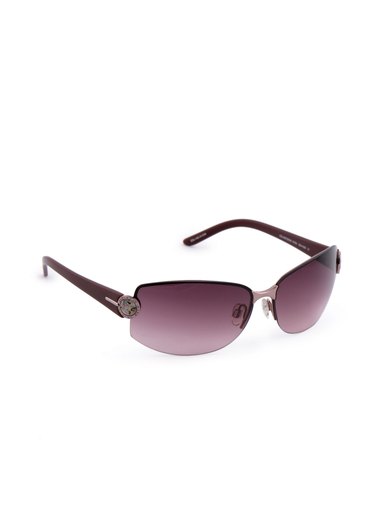 Celine Dion Women Maroon Frame Sunglasses