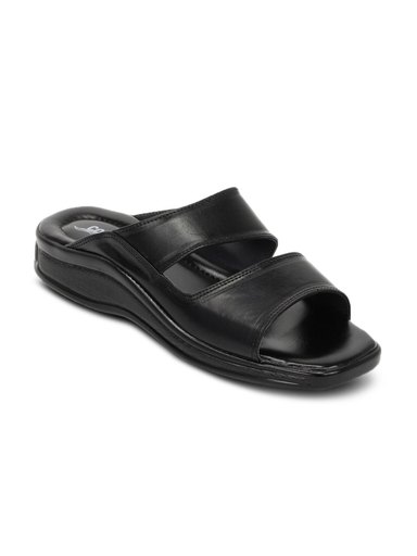 Coolers Men Black Sandals