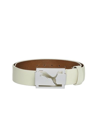 Puma Men White Belt