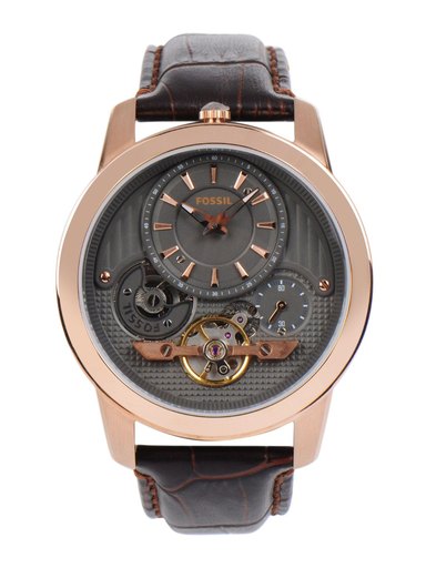 Fossil Men Grey Dial Watch ME1114