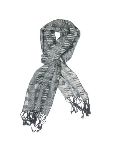 Arrow Men Grey Check Scarf
