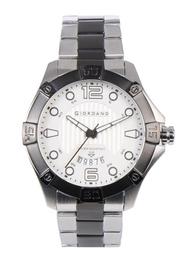 Giordano Men Silver Dial Watch