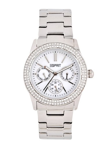 Esprit Women White Dial Watch
