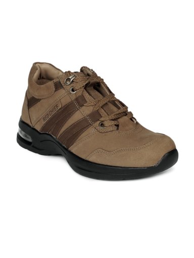 Red Chief Men Brown Leather Shoes