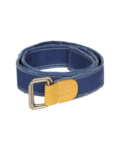 Lee Men Blue Canvas Belt