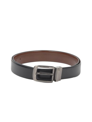 New Hide Men Black Belt