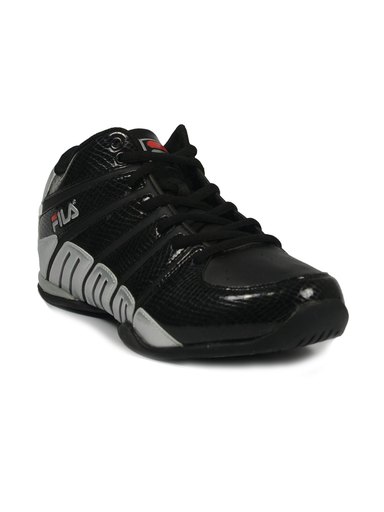 Fila Men's Roller Black Silver Shoe