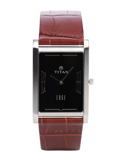Titan Edge Men Black Dial Watch