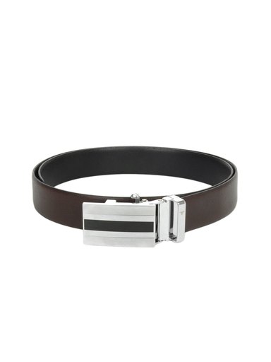 Bulchee Men Brown & Black Reversible Belt
