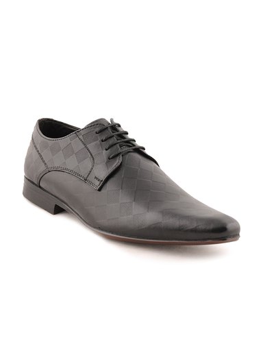 Franco Leone Men Formal Black Formal Shoes